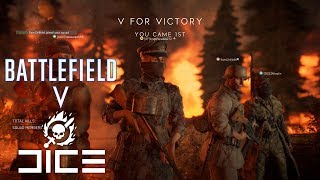 Battlefield V Firestorm - Squad Victory with DICE Devs!