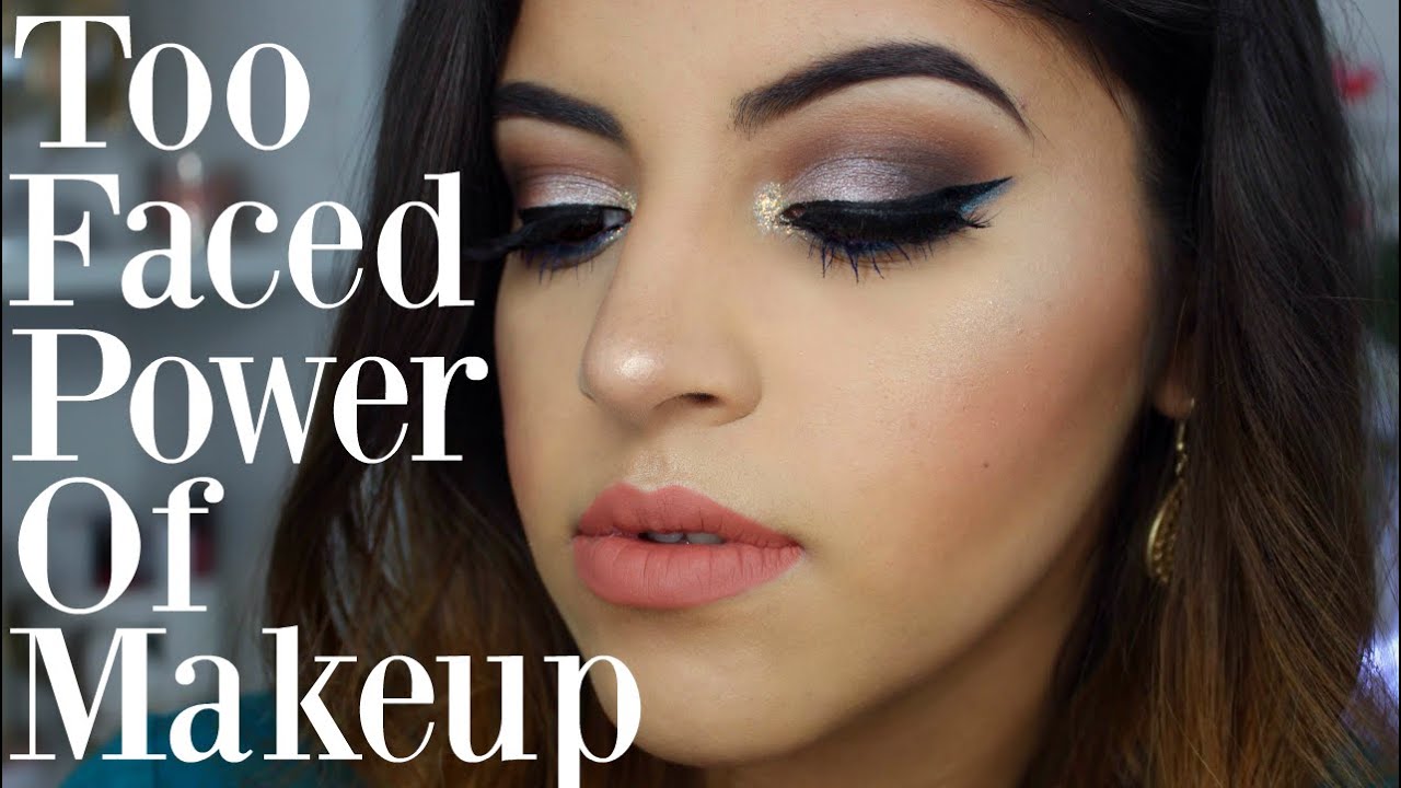 Too Faced Power Of Makeup Palette CAT EYE MAKEUP TUTORIAL YouTube