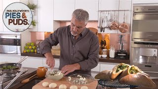 FLAVOURFUL Spinach and Pine Nut Parcels | Paul Hollywood's Pies & Puds Episode 10 The FULL Episode