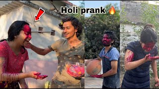 Water balloon prank 🔥 | chehra rang diya | Ginni pandey pranks