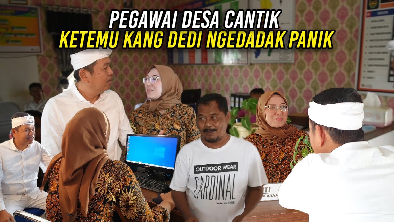SIDAK BERTEMU PEGAWAI DESA CANTIK - PANIK SAAT DITANYA ANGGARAN BELANJA DESA
