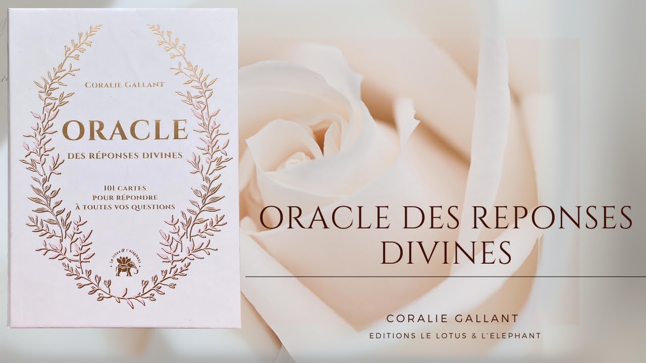 🌸L’Oracle des Réponses Divines de Coralie Gallant 🌸