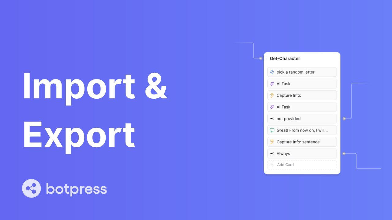 Import and Export - YouTube