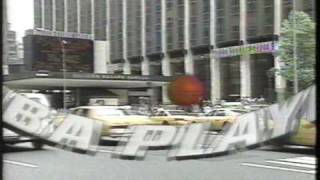 Chicago Bulls vs NY Knicks game 3 1996 NBA Playoffs Intro