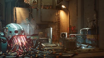 Simon Stalenhag Real-Time Environment Art Project