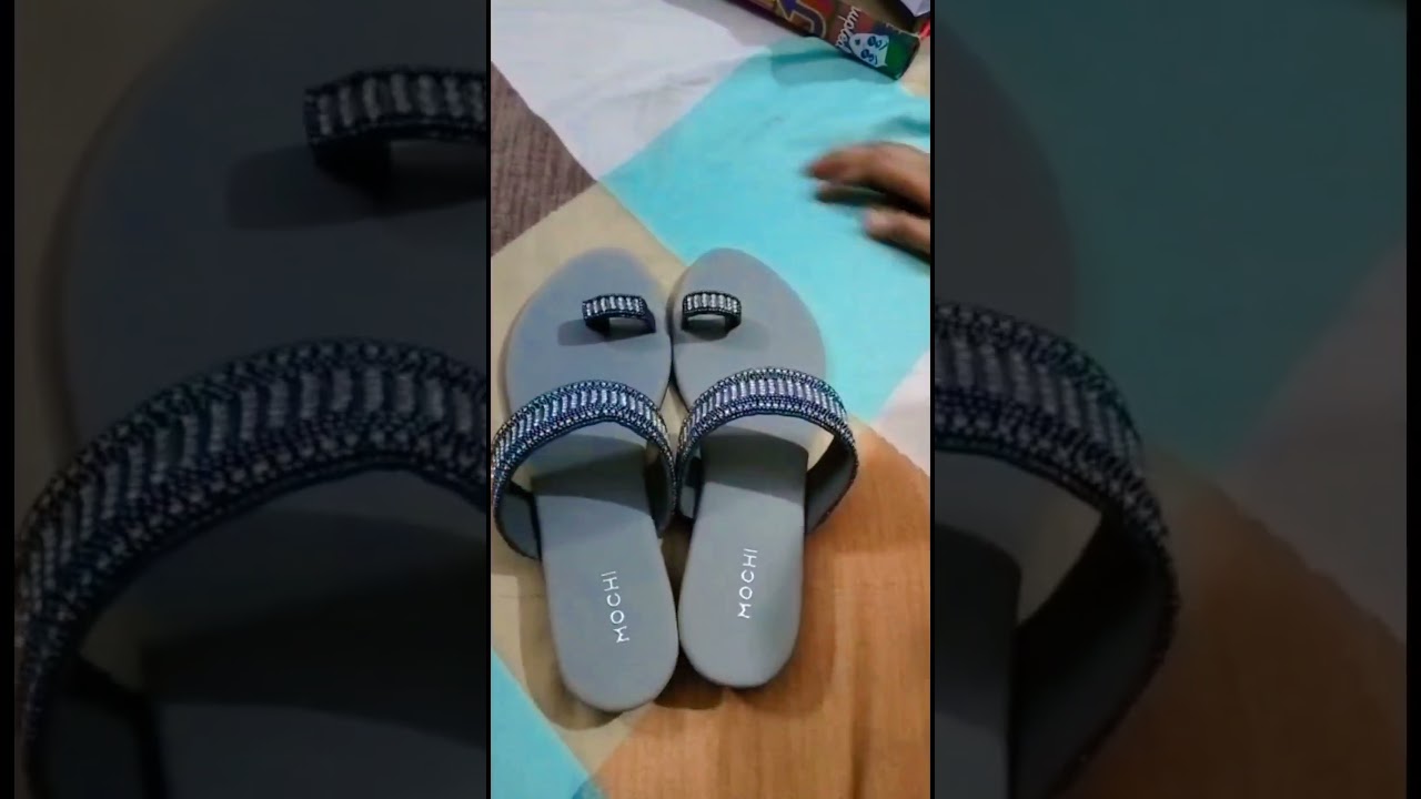 Mochi Women Embellished one toe flat ||Mochi ||Myntra|| Shorts||youtubeshorts