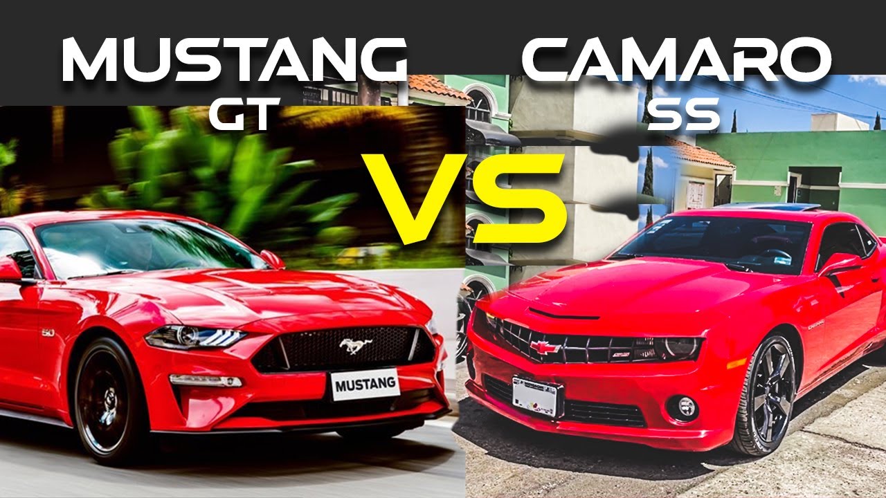 CAMARO SS  VS MUSTANG GT  ¿Cuál Gana? - YouTube