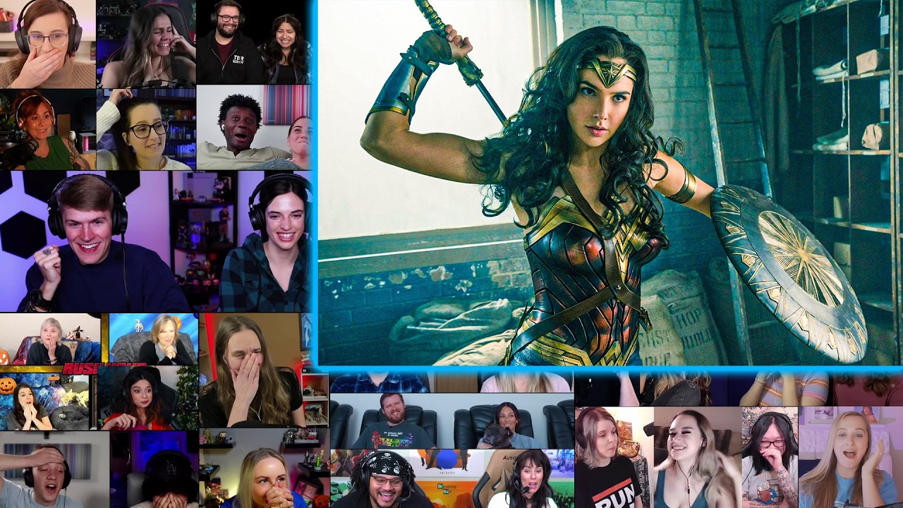 WONDER WOMAN (2017) | MOVIE REACTION MASHUP 