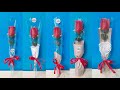 Buket Satu Tangkai Mawar | DIY SINGLE ROSE | 5 Ide Buket Single Rose