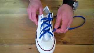 How to Double Back Lace Chuck Taylors