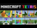 Minecraft Tetris Compilation / SOFTBODY TETRIS 😋 9 mins (4K/60FPS)