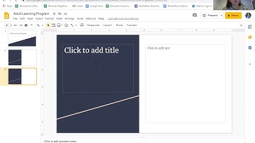 Screencast Video: Google Slides