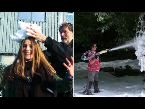 Faux snow on movie sets: How do they do it?