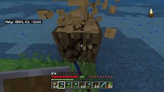 cutting 💓 wood for the glass ♾️ infinite train #minecraft #survival #bedrock part021 143