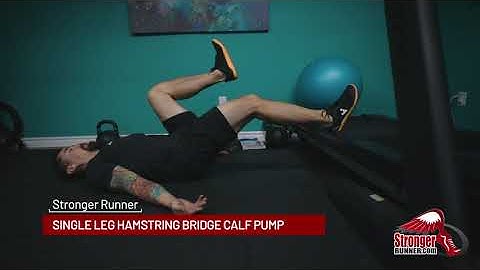 Single Leg Hamstring Bridge Calf Pump DEMO