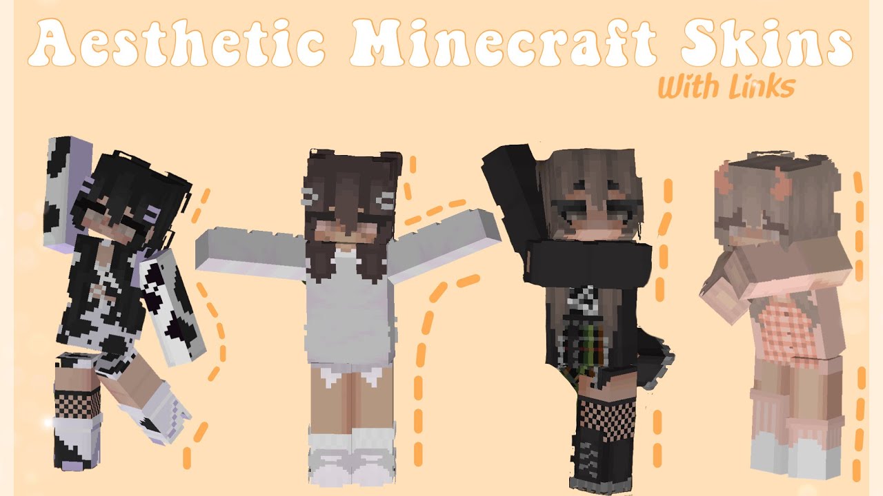 Mcpebedrock Aesthetic Skin Pack Male Female Minecraft Skins Images