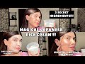 Magical japanese rice cream to brighten complexion instantly 3 ingredients only