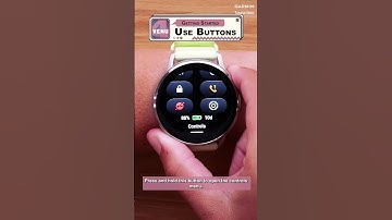 Tutorial - Venu 4: Use Buttons #venu4 #garminwatch #garmintutorial