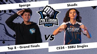 Collision 2024 - Spargo (Cloud) [ W ] VS Shadic (Corrin) [ L ] - Ultimate Top 8 - Grand Final