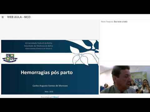 WebAula: Hemorragias em Obstetrícia - Protocolo ROJO (manejo de HPP)