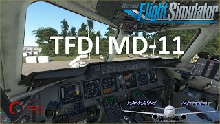 TFDI MD-11 First Look & Flight | Real Airline Pilot