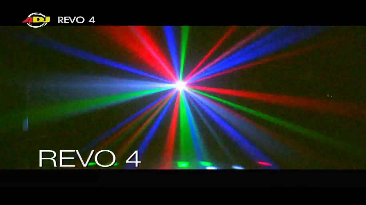 ADJ American DJ - REVO 4 - www.music-center-france.com - démo officielle en HD