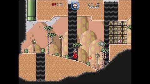 SMBX 1.4.3 - Custom Level : Fused Oil Desert