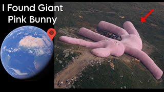I Found Giant Pink Bunny On Google Earth 🌍 screenshot 4