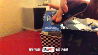 Boardslide to Tailslide on Homemade Tech Deck Fun Box