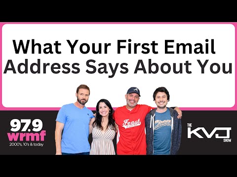 What Your First Email Address Says About You – 97.9 WRMF