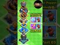 Hog Rider Puppet BEST Combo 😱 Frost Flake vs Rocket Spear | MAX Defense | Part 3 #shorts