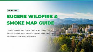 Current Live Eugene, OR Forest Wildfire & Smoke Map Conditions Today