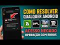 ✅ Como Resolver: Operação Completada com Erros ou Acesso Negado no ZArchiver (Tutorial 2026)