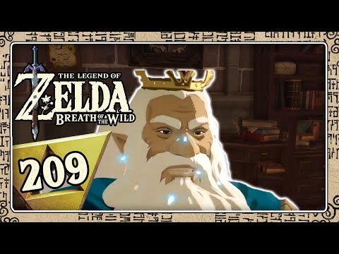 THE LEGEND OF ZELDA BREATH OF THE WILD Part 209: Das Studierzimmer des Königs in Schloss Hyrule