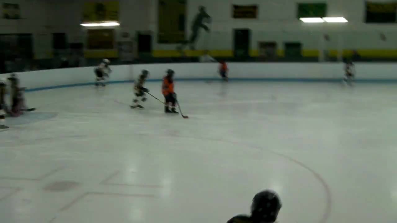 Girls Hockey player Emily Gotowala scores her ninth goal of the year