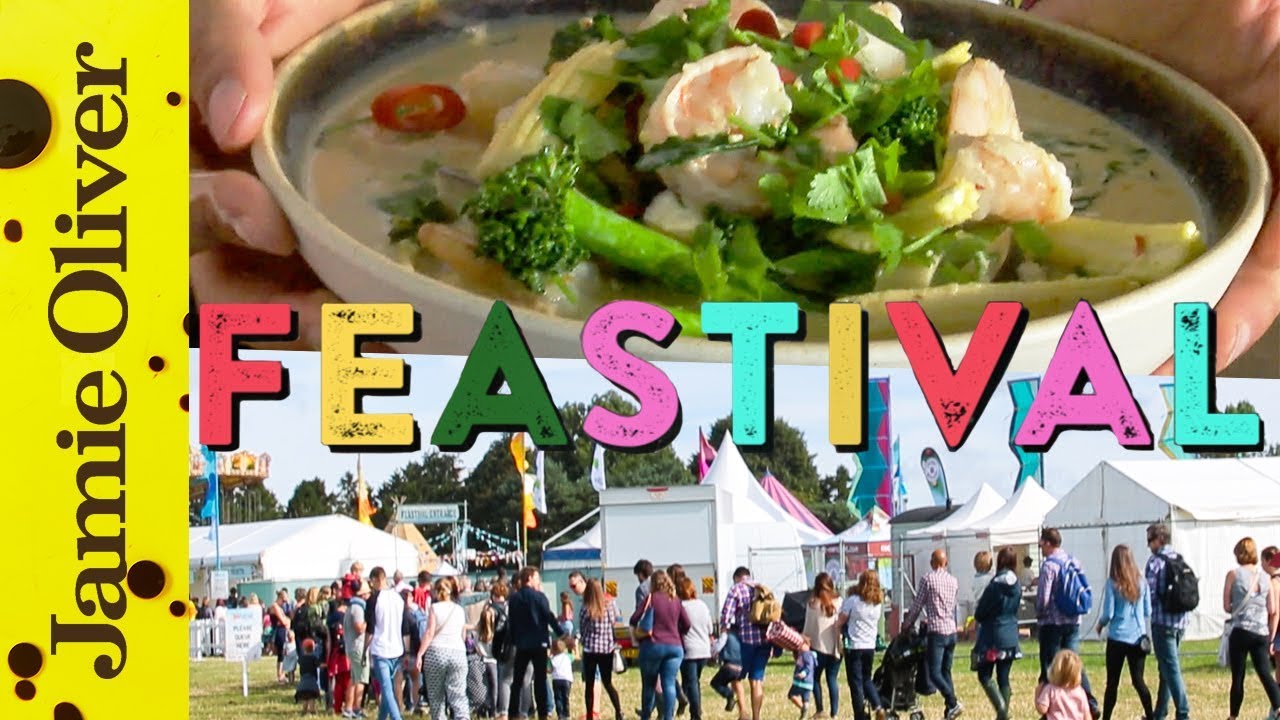 Thai red curry | The Body Coach | Live on stage @ Feastival 2015 | Jamie Oliver