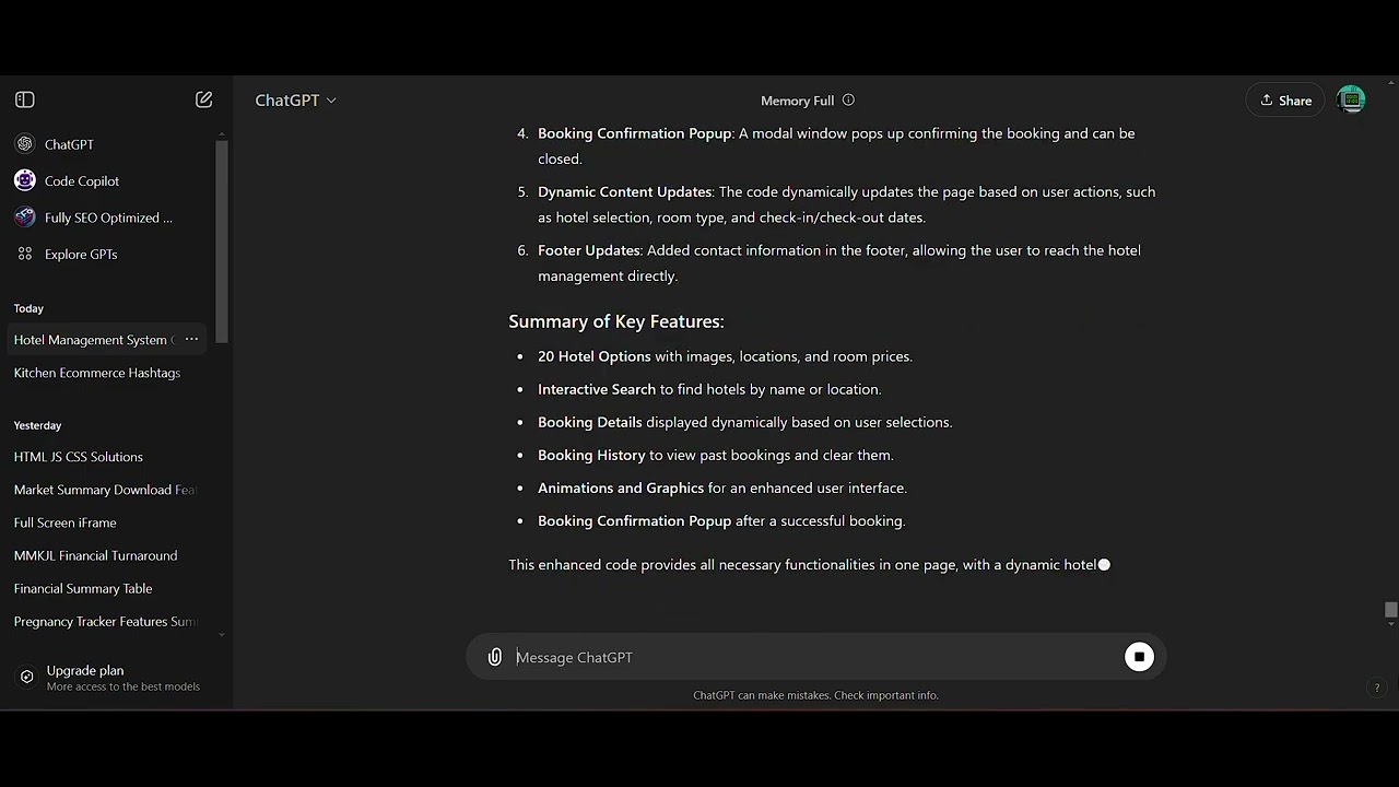CREATING HOTEL BOOKING SYSTEM IN HTML CSS AND JAVASCRIPT - YouTube
