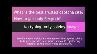 Earn to solve Recaptcha Only,No Typing Needed screenshot 3