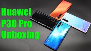 Huawei P30 Pro Unboxing