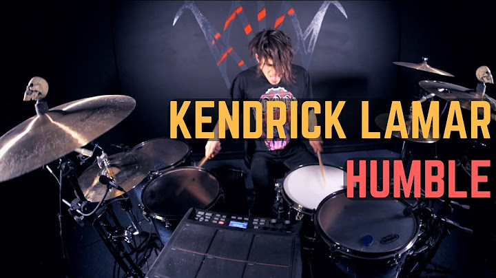 HUMBLE. Drum Cover version - Drum Cover performance video thumbnail