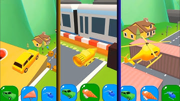 Shape-Shifting - Walkthrough All Levels Gameplay (Android