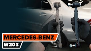 Scoate Bieleta bara stabilizatoare MERCEDES-BENZ - ghid video
