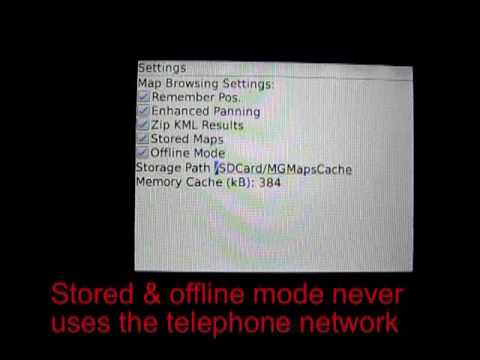 MgMaps Installation on Blackberry 9700