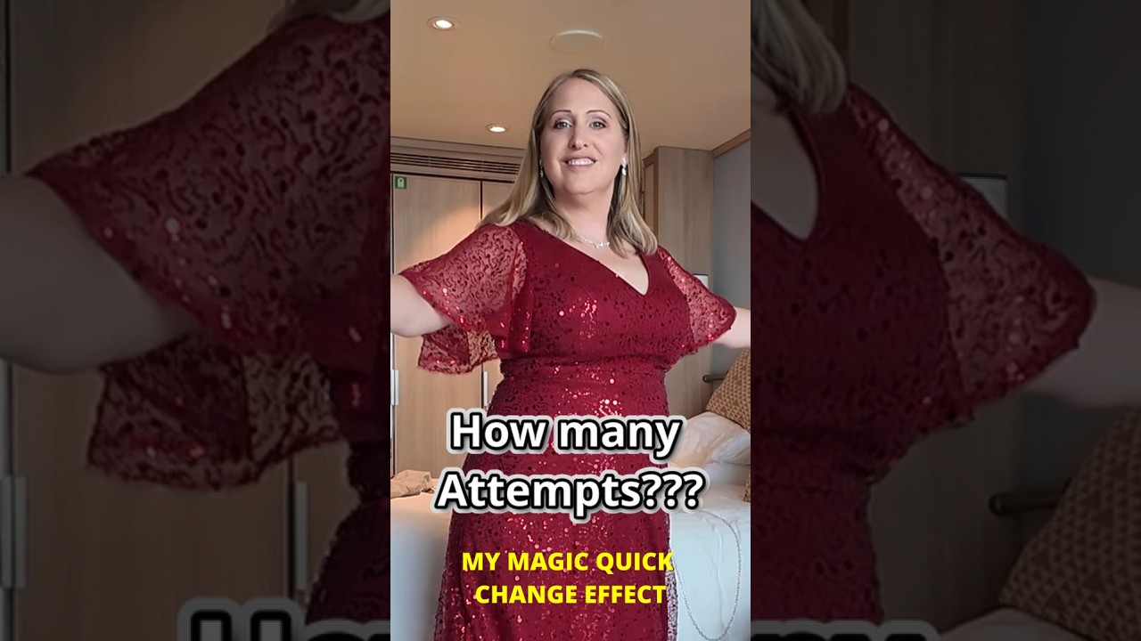 Behind the Scenes of my Magic Quick Change Effect! #shorts