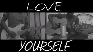 Justin Bieber- Love Yourself - GUITAR COVER (INSTRUMENTAL)