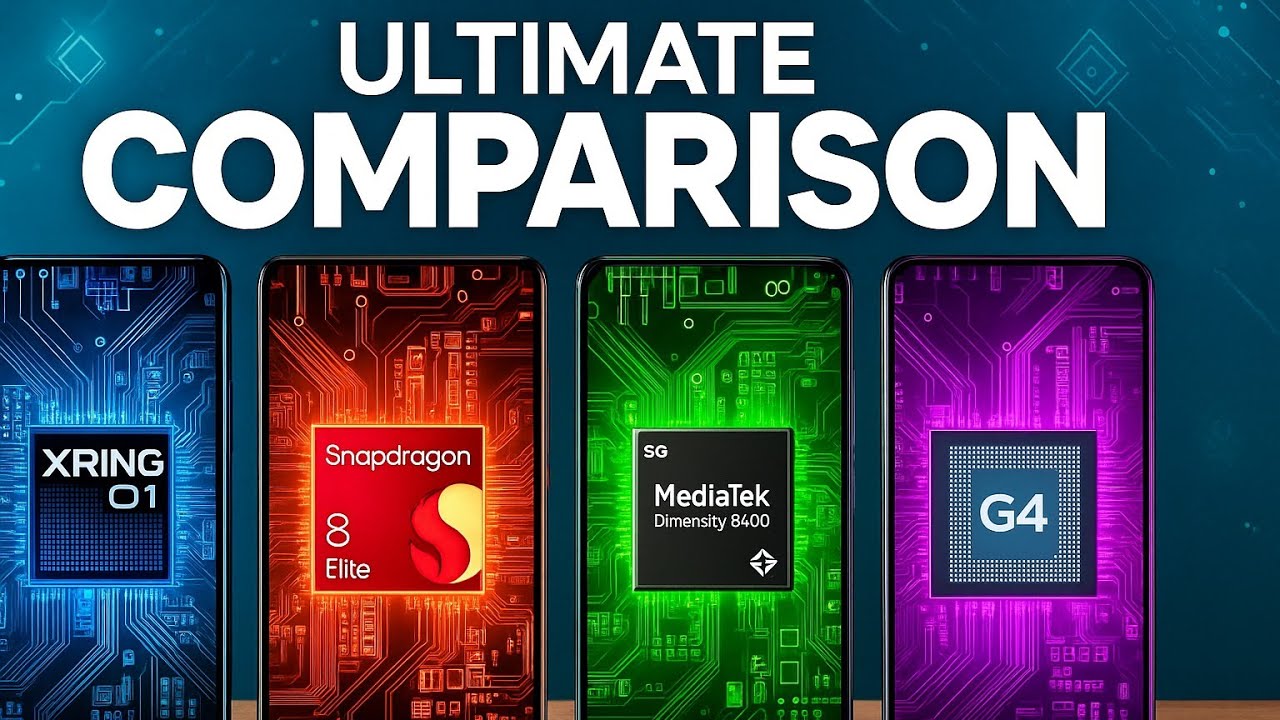 Ultimate Android Flagship Chipset Comparison - XRing 01 vs SD 8 Elite ...