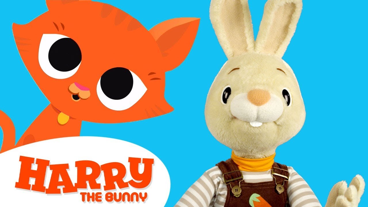 Baby Learning First Words with Harry the Bunny | Educational Family Fun ...