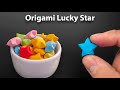 Origami lucky star  how to fold