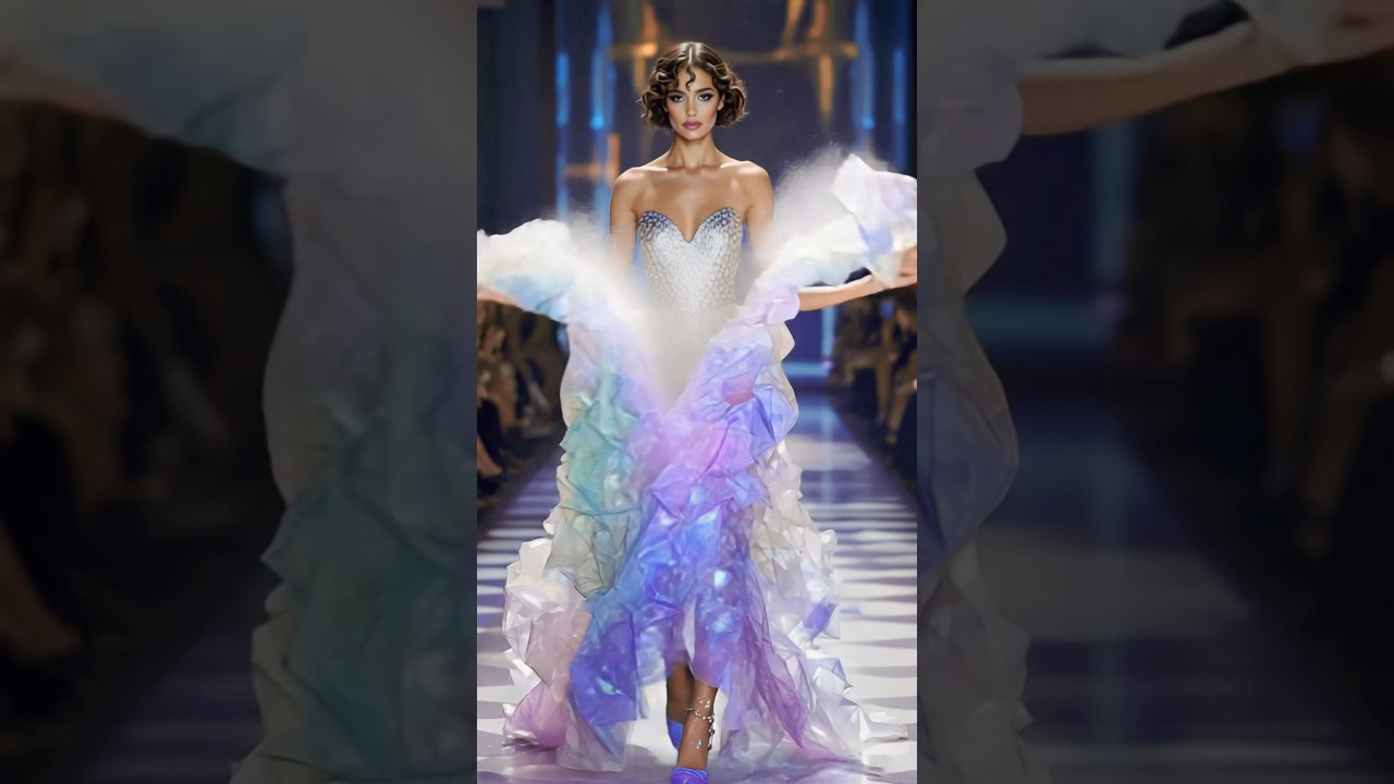 Fashion runway, inspired by Bismuth, tell me the next element? 