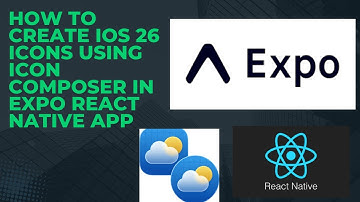 How to Create iOS 26 Icons using Icon Composer in EXPO React Native App